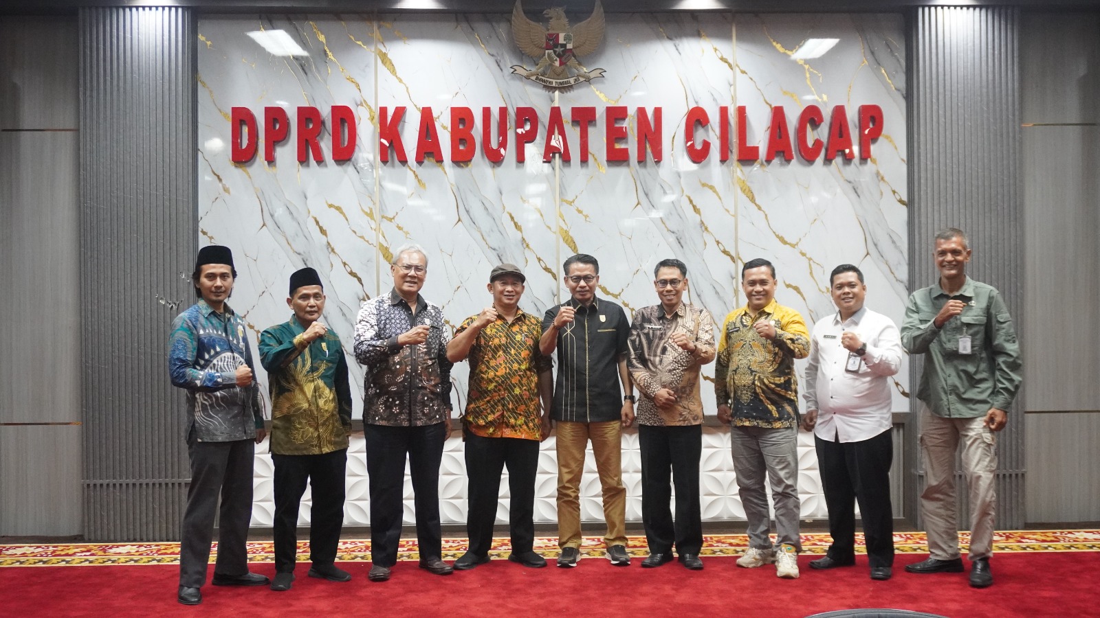 Audiensi dengan Komisi A DPRD Kabupaten Cilacap (23 april 2026)