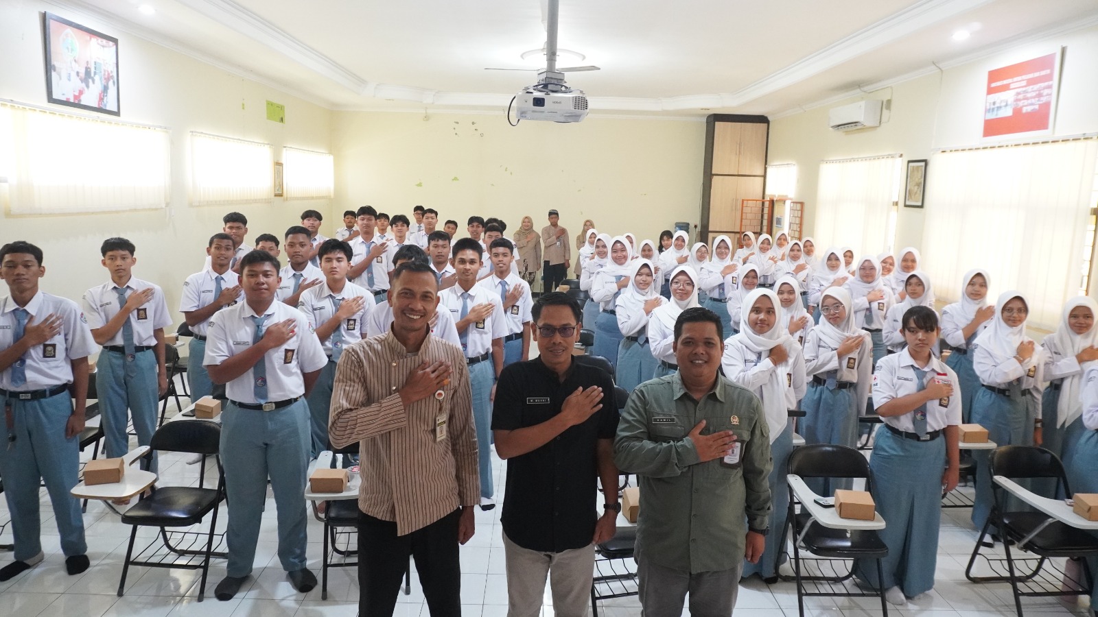 Sosialisasi Pendidikan Pemilih di SMAN 2 Cilacap (Kamis, 7 Mei 2026)